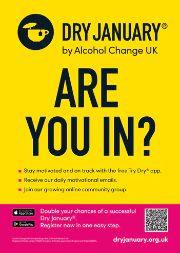 Dry January Poster
