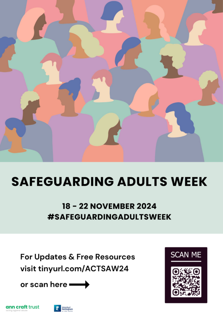 Safeguarding Adult Week 18-22 November 2024 #Safeguardingadultsweek