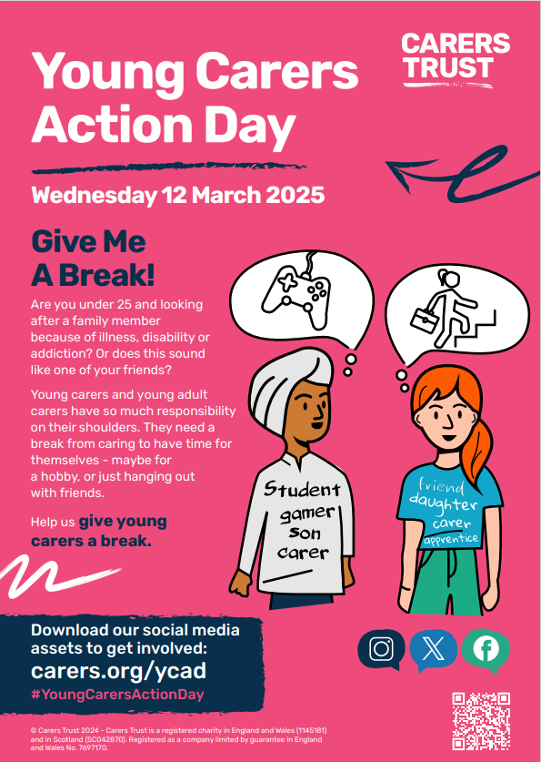 Young Carers Action Day Poster